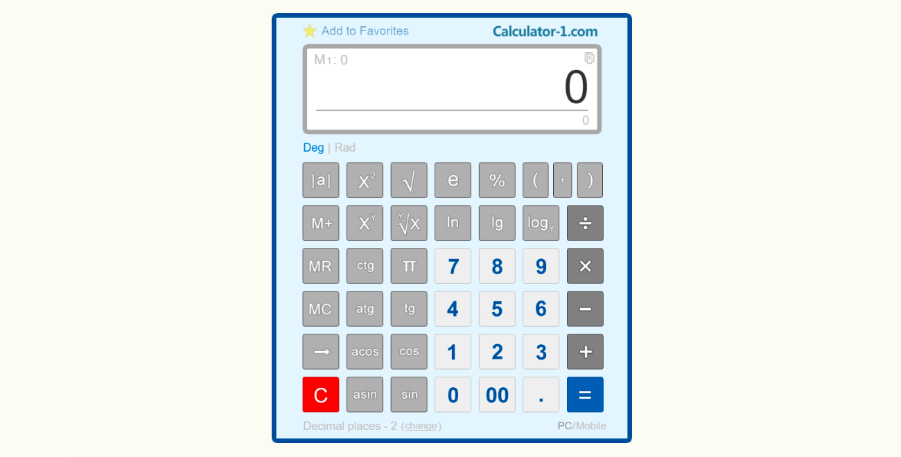 calculator online scientific calculator