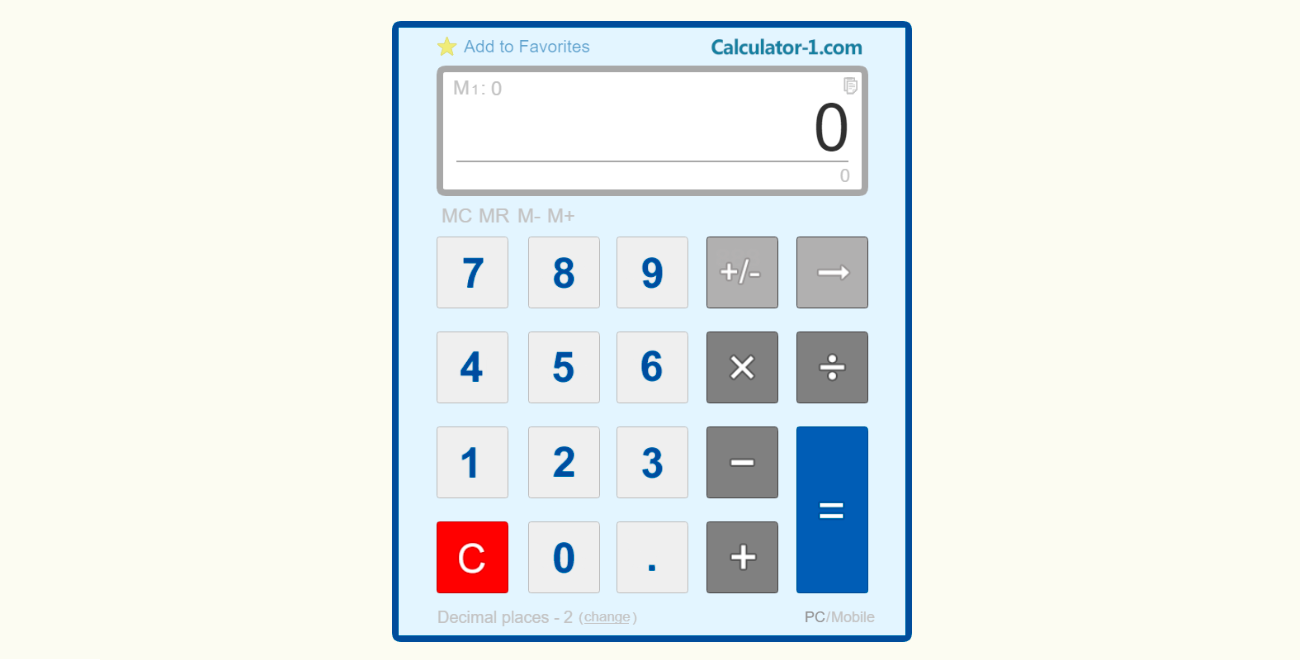 calculator online calculator