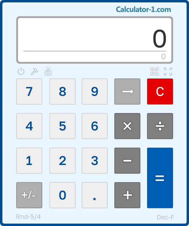 Simple Calculator - free basic calculator online